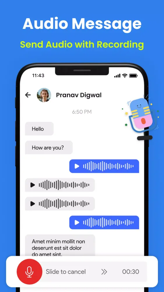Messages Screenshots