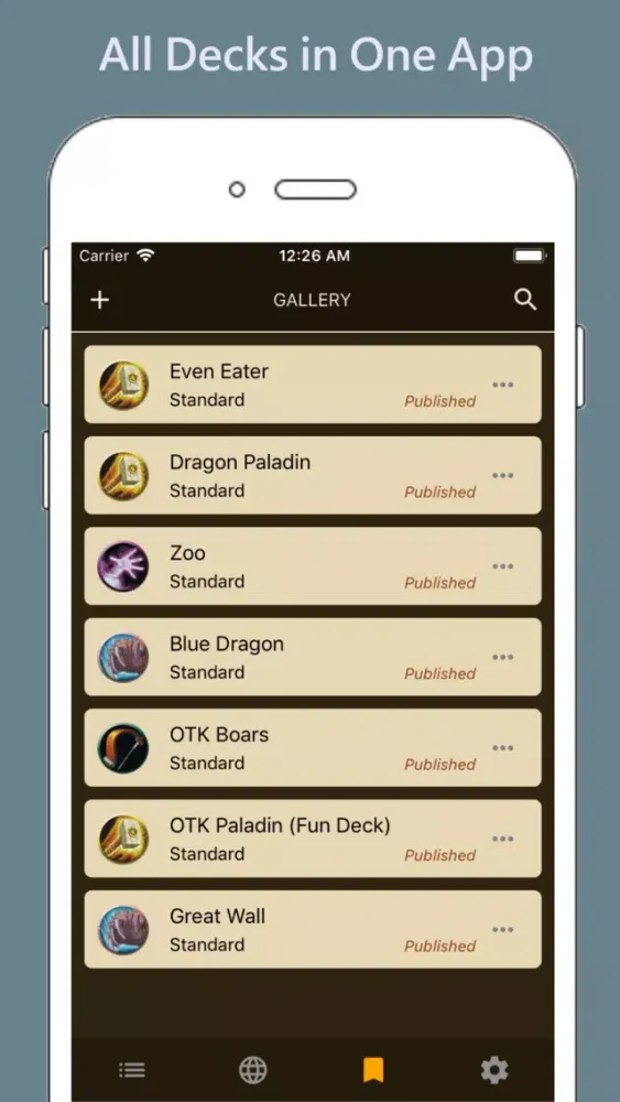 Screenshot di Builder for Hearthstone
