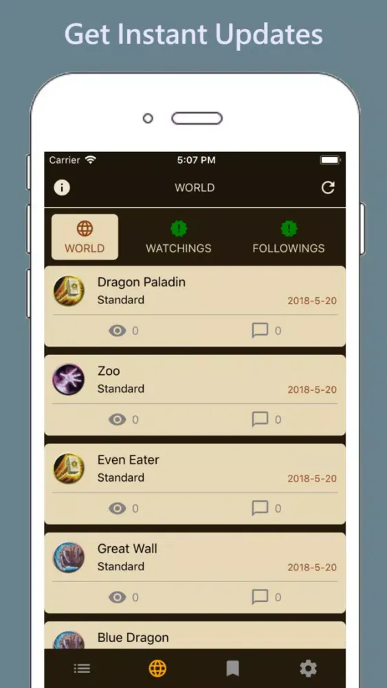 Screenshot di Builder for Hearthstone