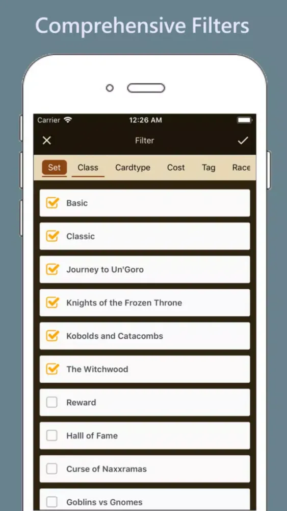Screenshot di Builder for Hearthstone