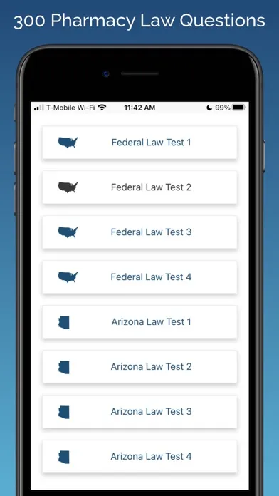 ภาพหน้าจอของ MPJE Arizona Test Prep