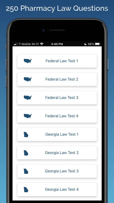 MPJE Georgia Test Prep سکرین شاٹس