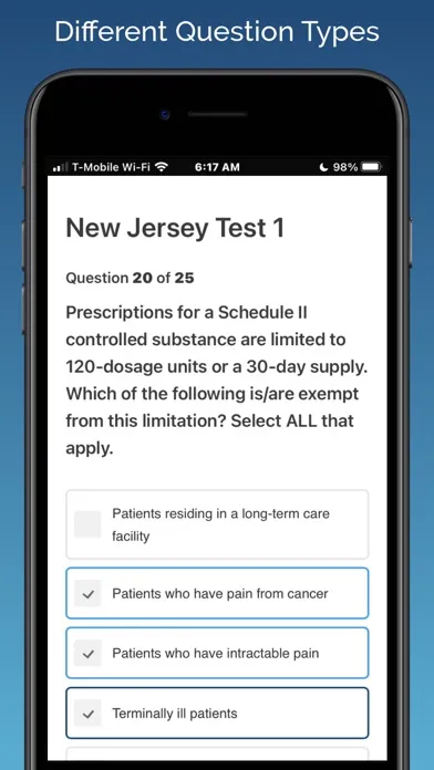 ภาพหน้าจอของ MPJE New Jersey Test Prep