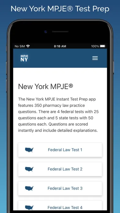 MPJE New York Test Prep スクリーンショット