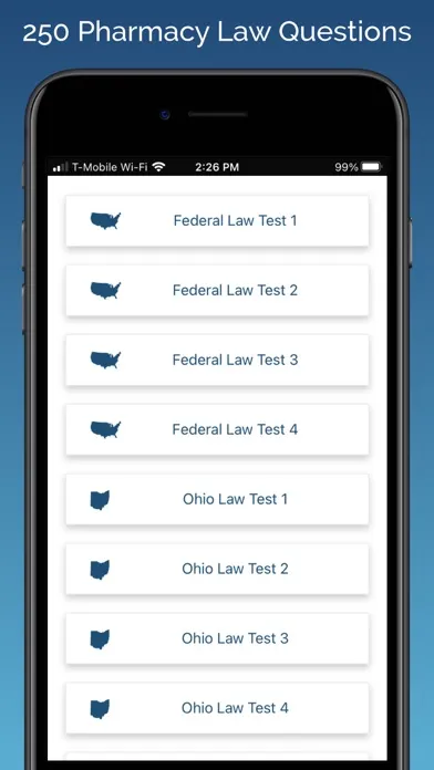 MPJE Ohio Test Prep Screenshots