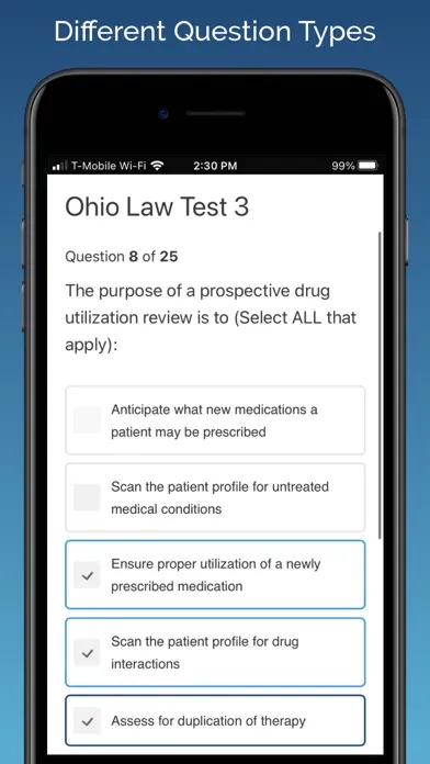 MPJE Ohio Test Prep Screenshots