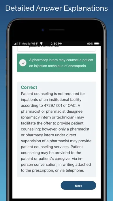 MPJE Ohio Test Prep Screenshots