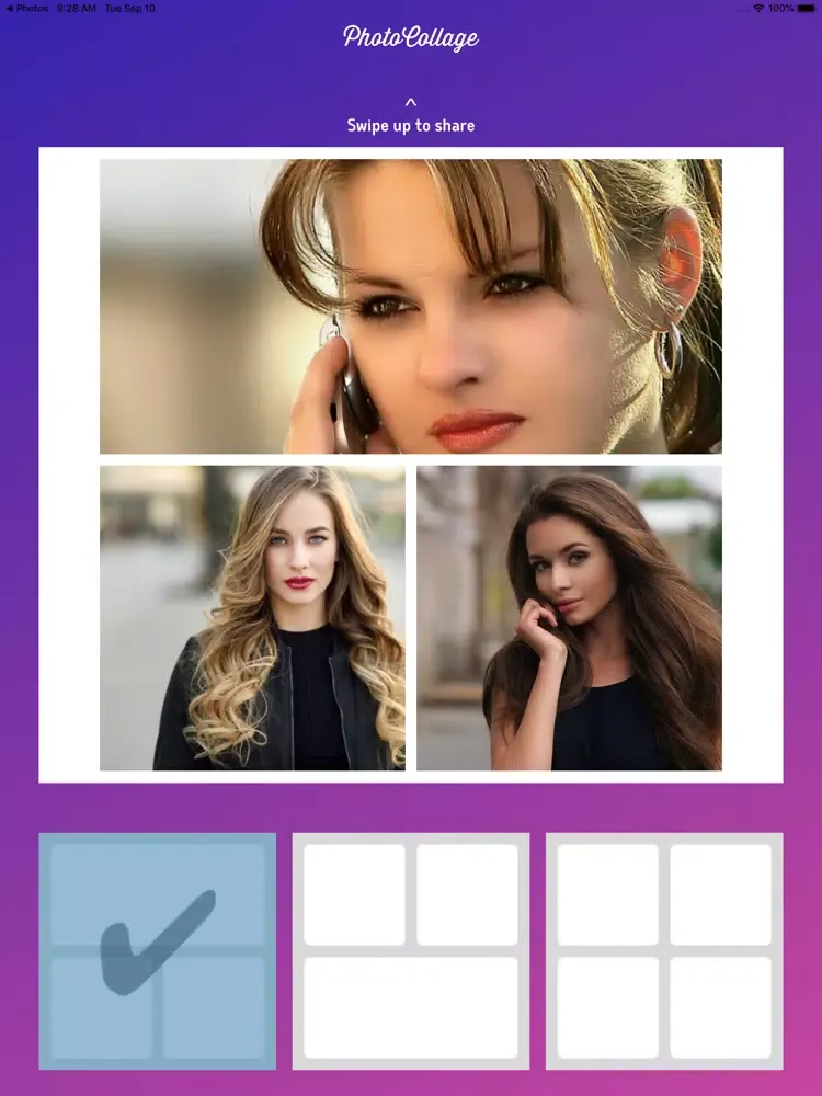 Captures d'écran de Photo Collage Maker Photo Grid iPad 