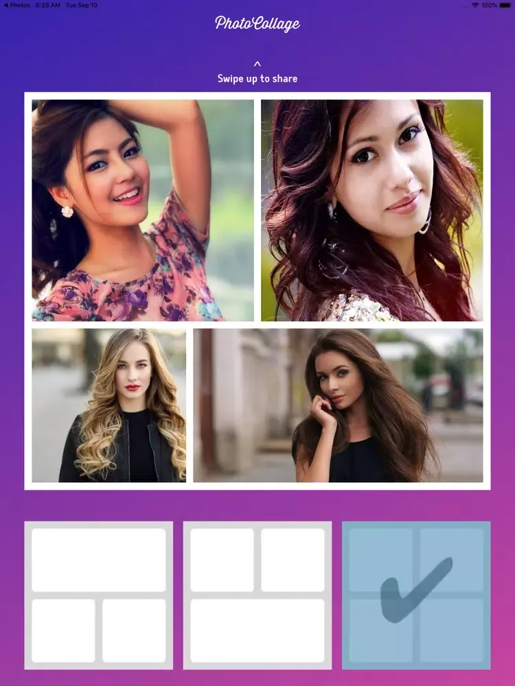 Captures d'écran de Photo Collage Maker Photo Grid iPad 