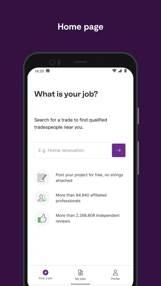 Instapro for Homeowners स्क्रीनशॉट
