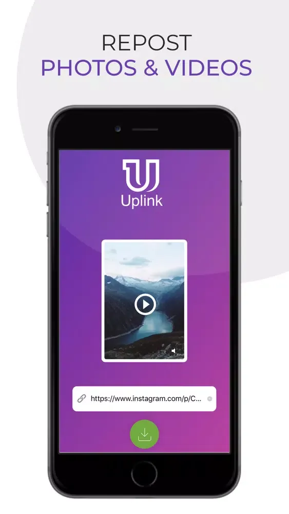 Zrzuty ekranu Uplink - Repost For Instagram