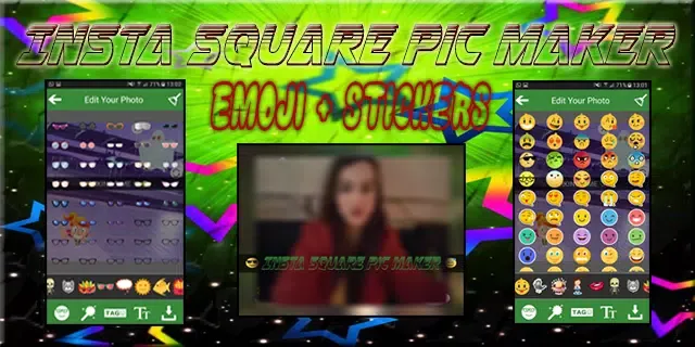 Captures d'écran de Insta Square Pic Maker
