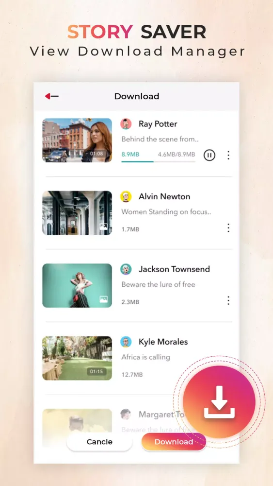 Story Saver Screenshots
