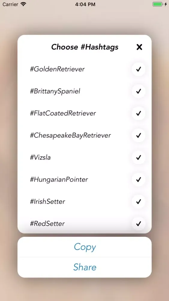 InstaTag स्क्रीनशॉट