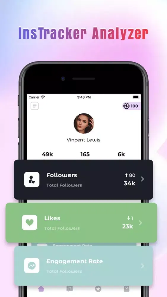 InsTracker +Trending Tag Screenshots