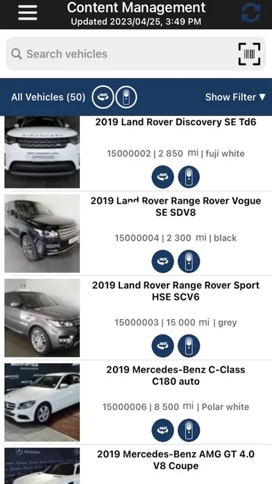 Скриншоты DealerPic360