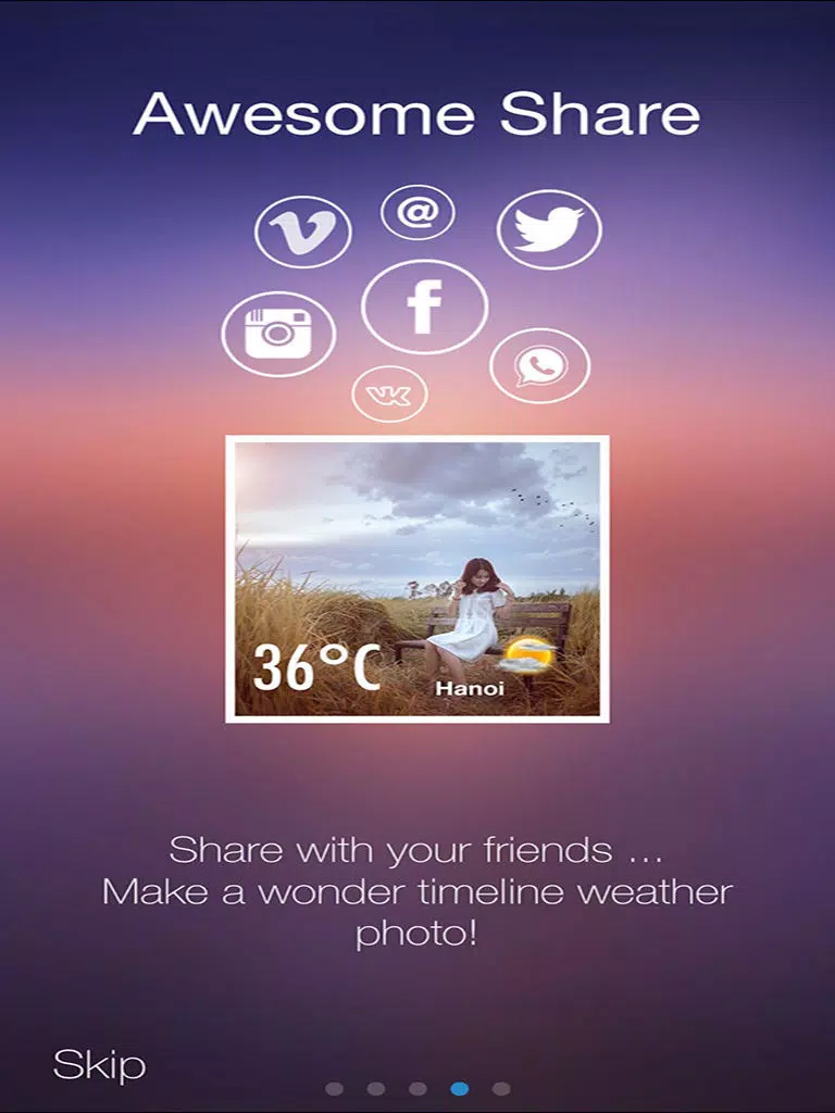 Insta WeatherCamera iPad  Screenshots