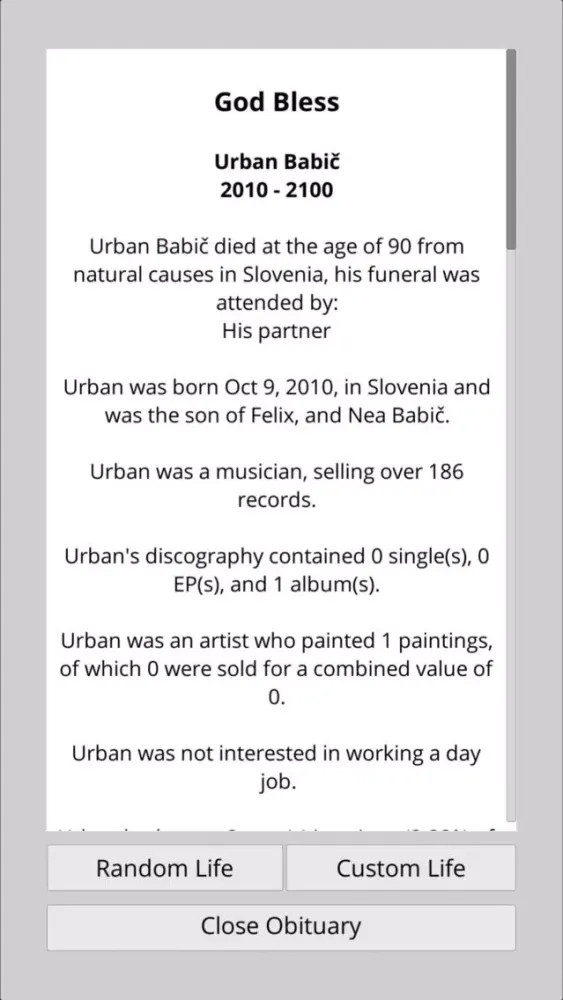 InstLife - Life Simulator স্ক্রিনশট