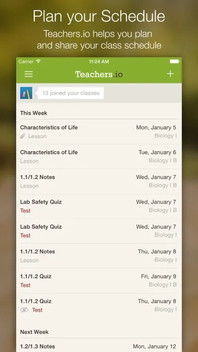 ภาพหน้าจอของ Teachers.io