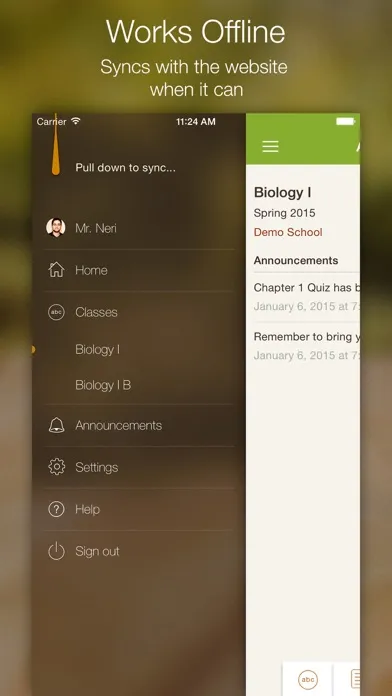 ภาพหน้าจอของ Teachers.io