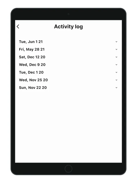 Tangkapan layar Gracie Barra Institute iPad 