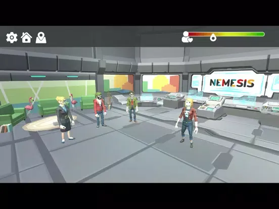 Tangkapan skrin Nemesis Game iPad 