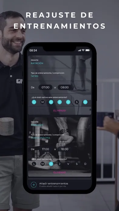 Capturas de pantalla de INDYA I Nutrición deportiva