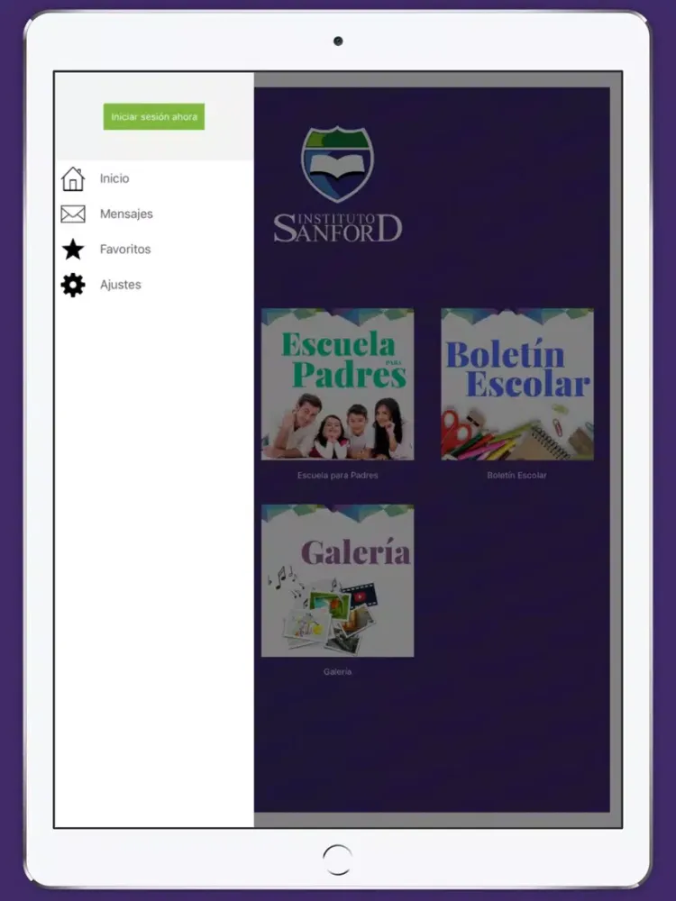 Capturas de pantalla de Instituto Sanford iPad 