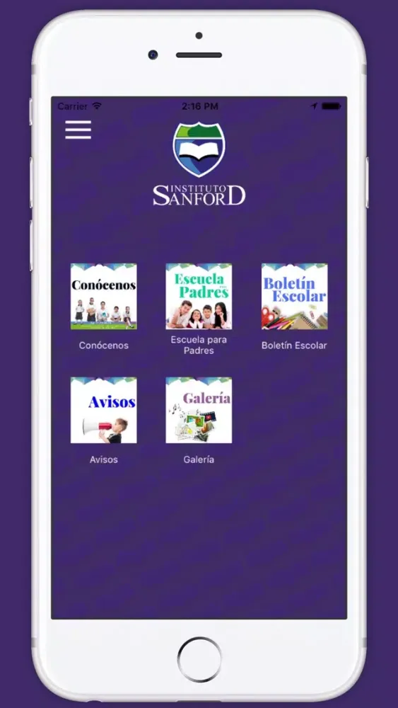 Capturas de pantalla de Instituto Sanford