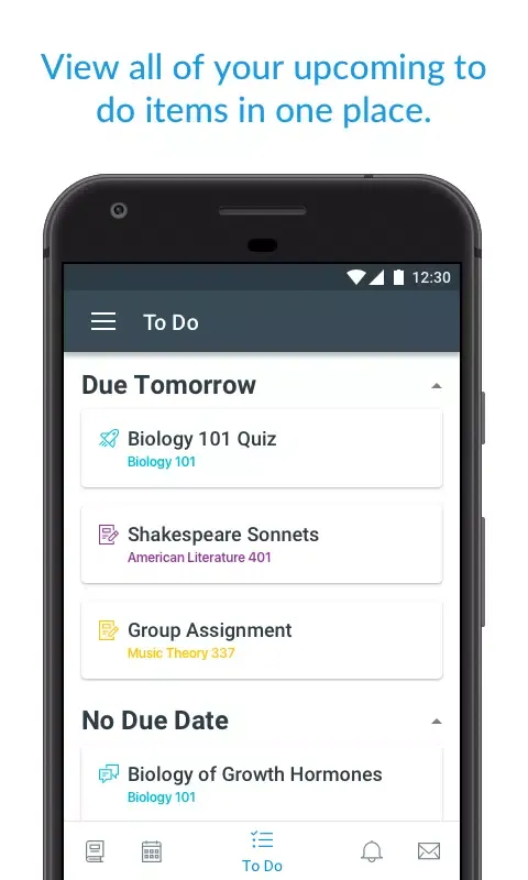 Canvas Student स्क्रीनशॉट