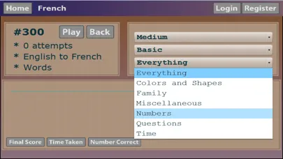 Zrzuty ekranu Instrumental Language