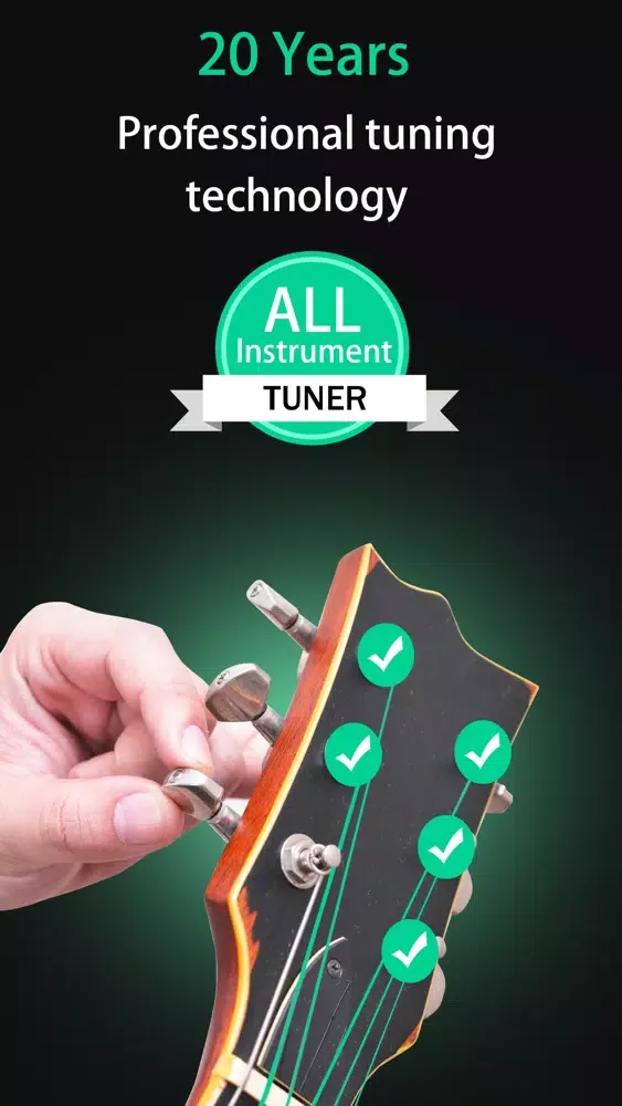 instrument tuner - guitar bass Screenshots
