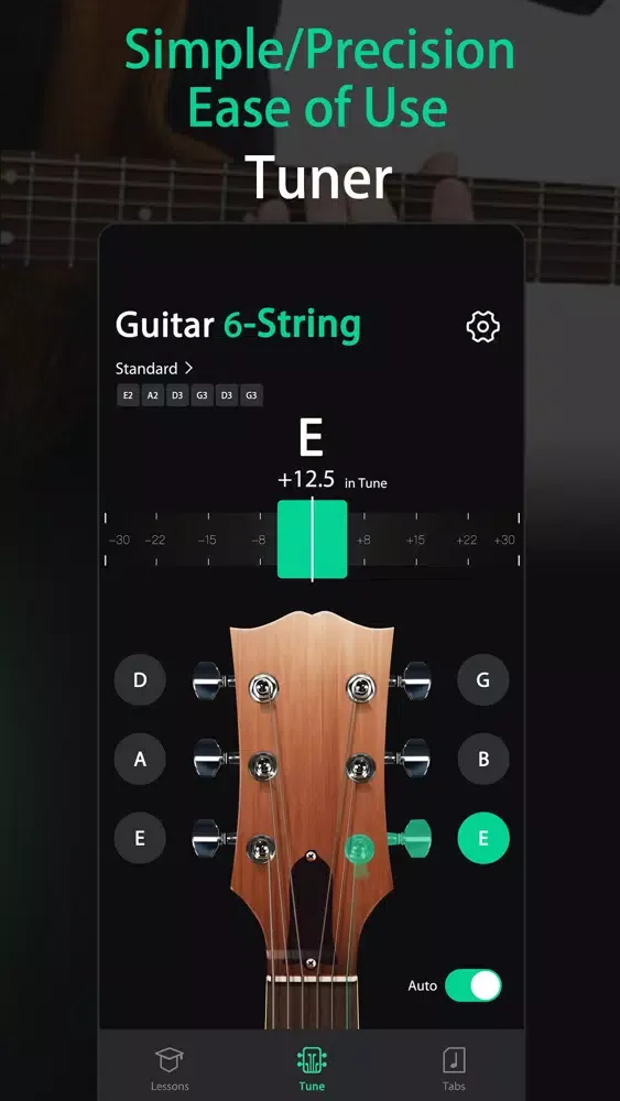 instrument tuner - guitar bass Screenshots