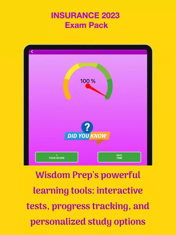 Zrzuty ekranu Insurance Agent Prep 2023 iPad 
