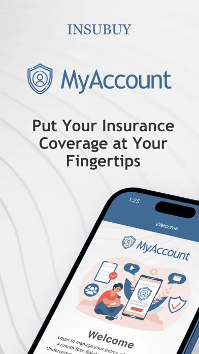 Ảnh chụp màn hình của Insubuy MyAccount