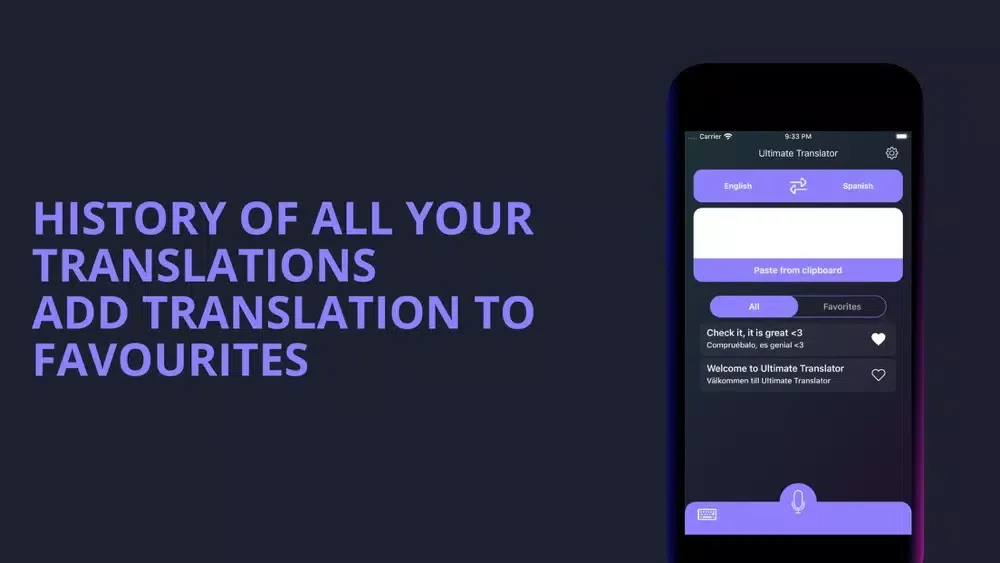 Ultimate Text Translator App Screenshots