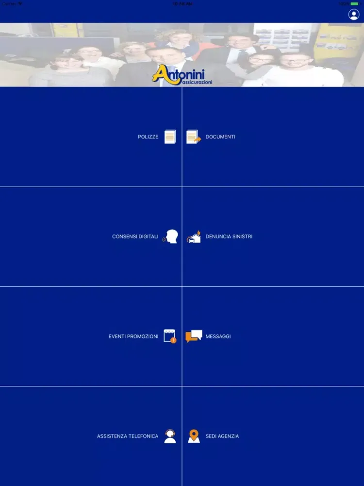 Antonini Assicurazioni iPad  Screenshots