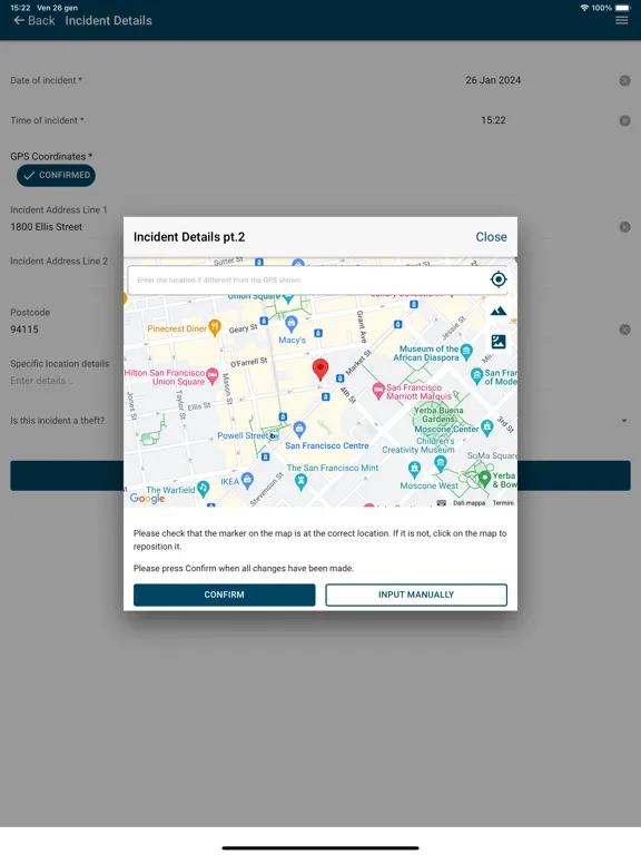 Captures d'écran de Adler Fairways Claims App iPad 