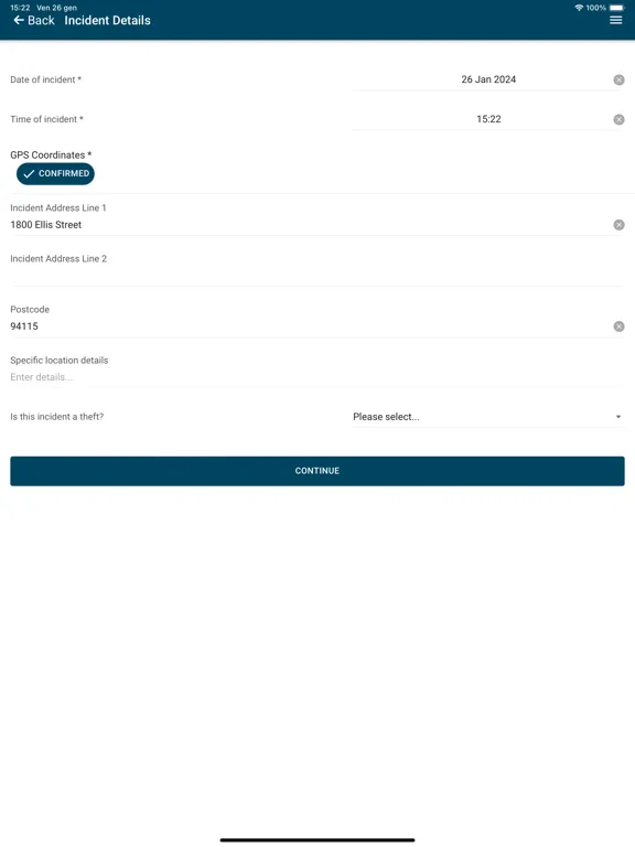 Captures d'écran de Adler Fairways Claims App iPad 