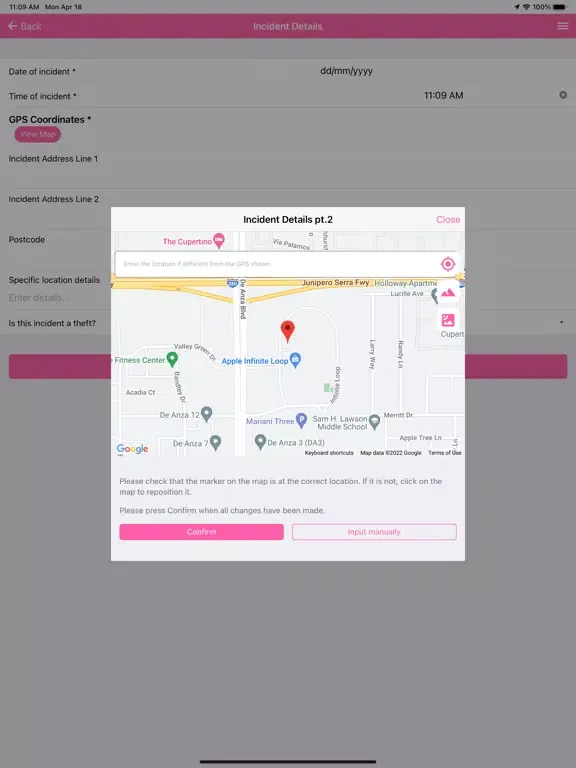 elmo Claims App iPad  Screenshots