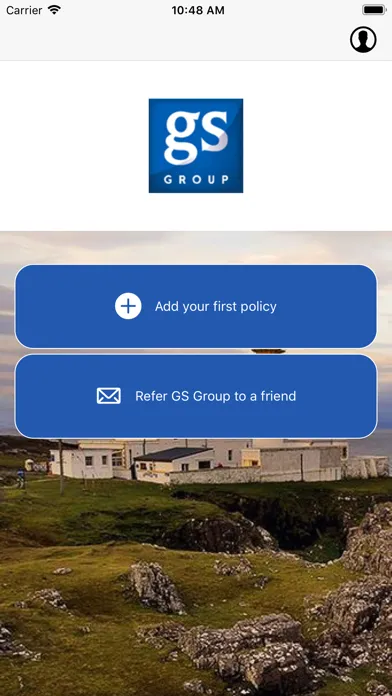 Tangkapan skrin GS Group Claims App