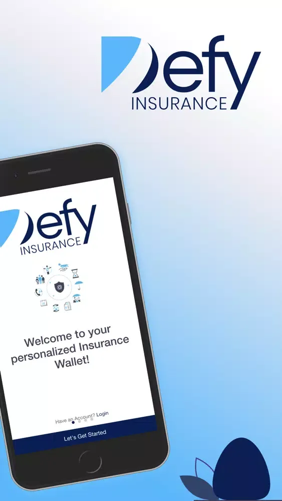 Capturas de tela do Defy Insurance Agency