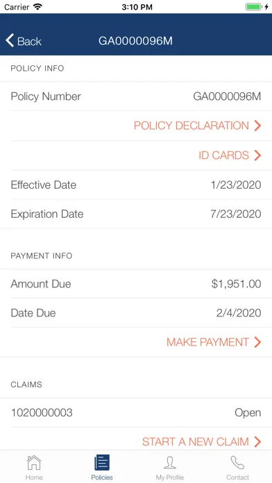 Ảnh chụp màn hình của Advantage Auto MGA