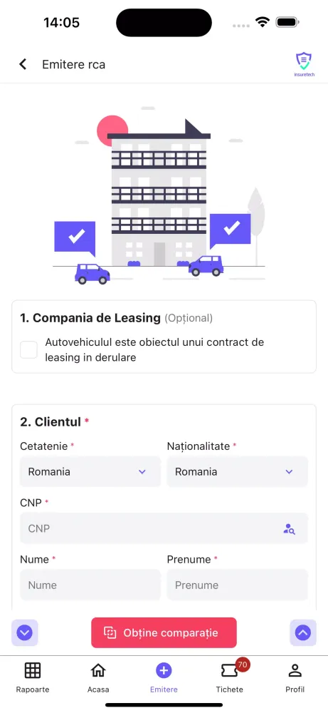 Insuretech Screenshots