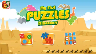 My first jigsaw Puzzles : Prehistoric animals & dinosaurs [Free] Screenshots
