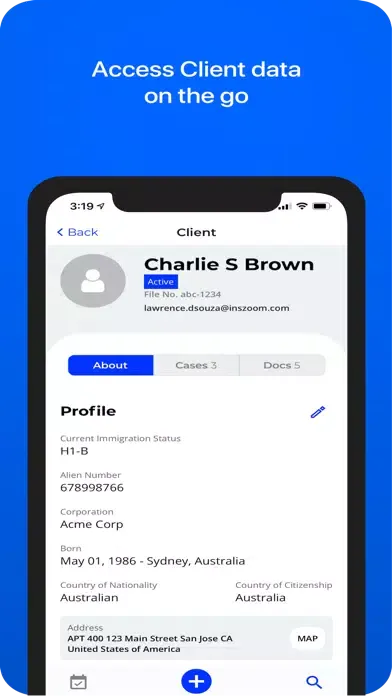 INSZoom CM App スクリーンショット