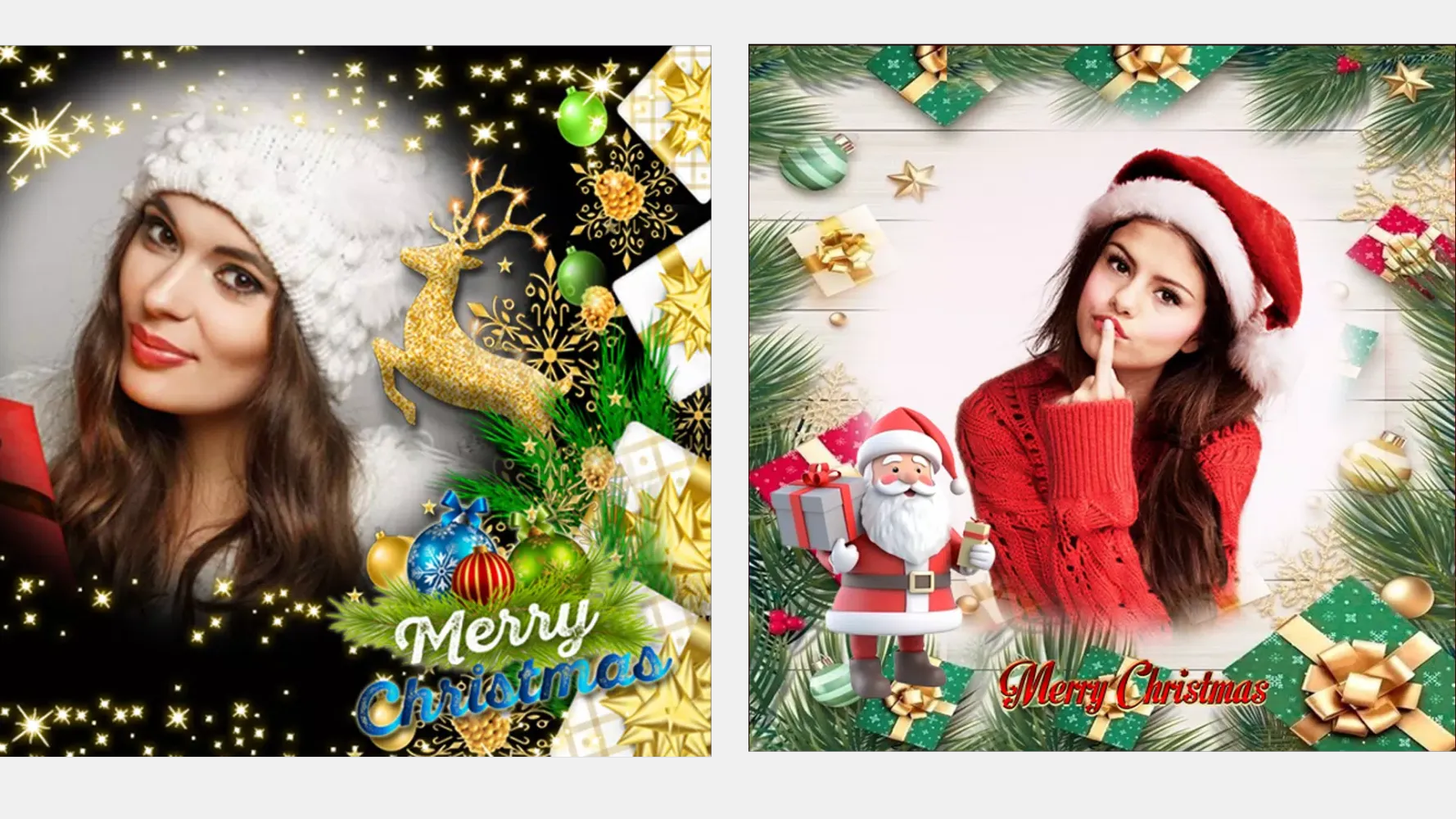 Christmas photo frame 2025 Screenshots