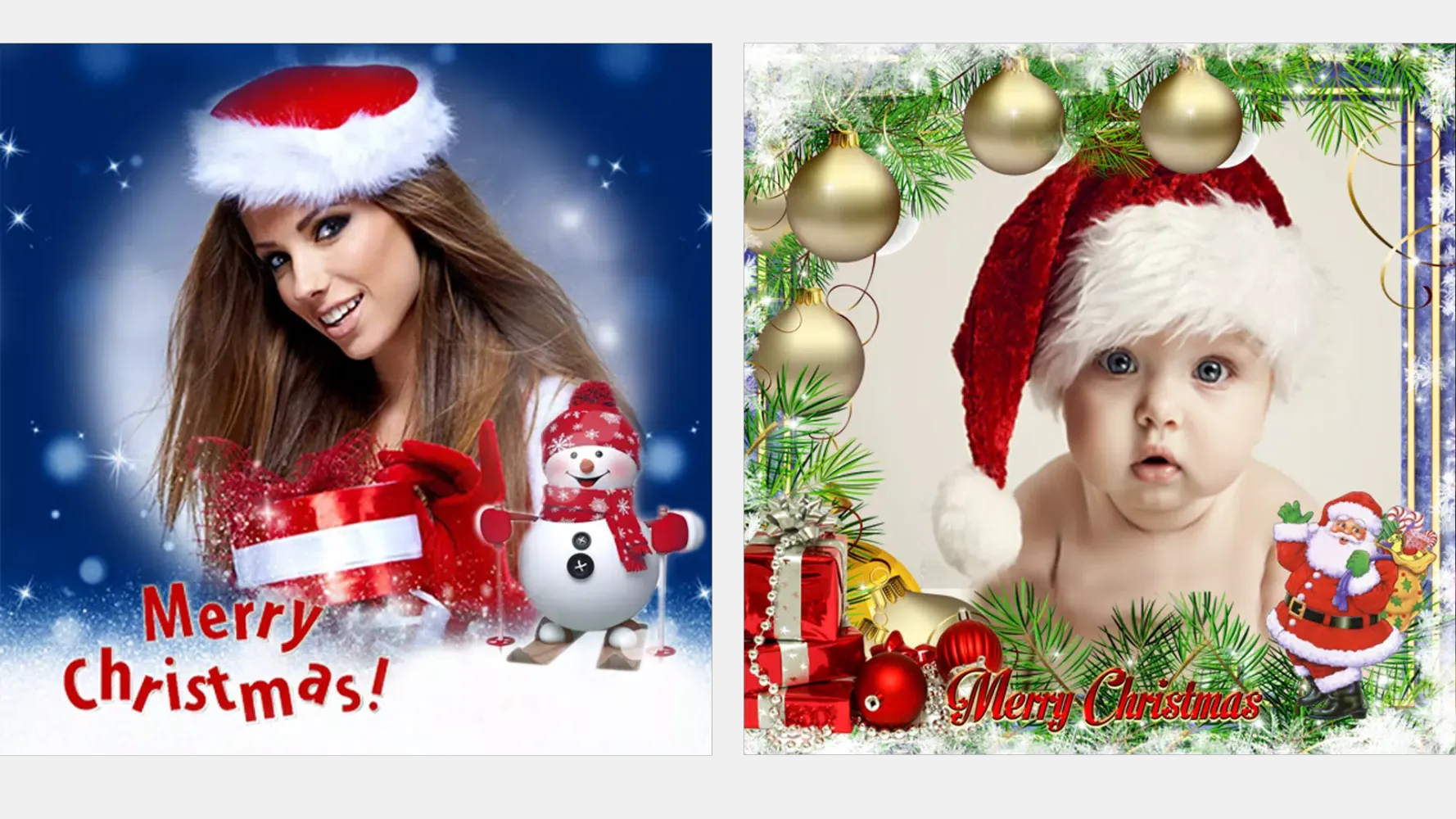 Christmas photo frame 2025 Screenshots
