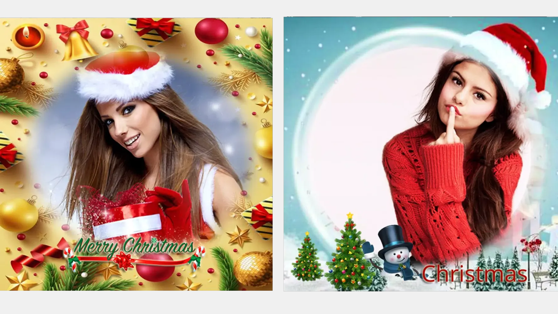 Christmas photo frame 2025 Screenshots