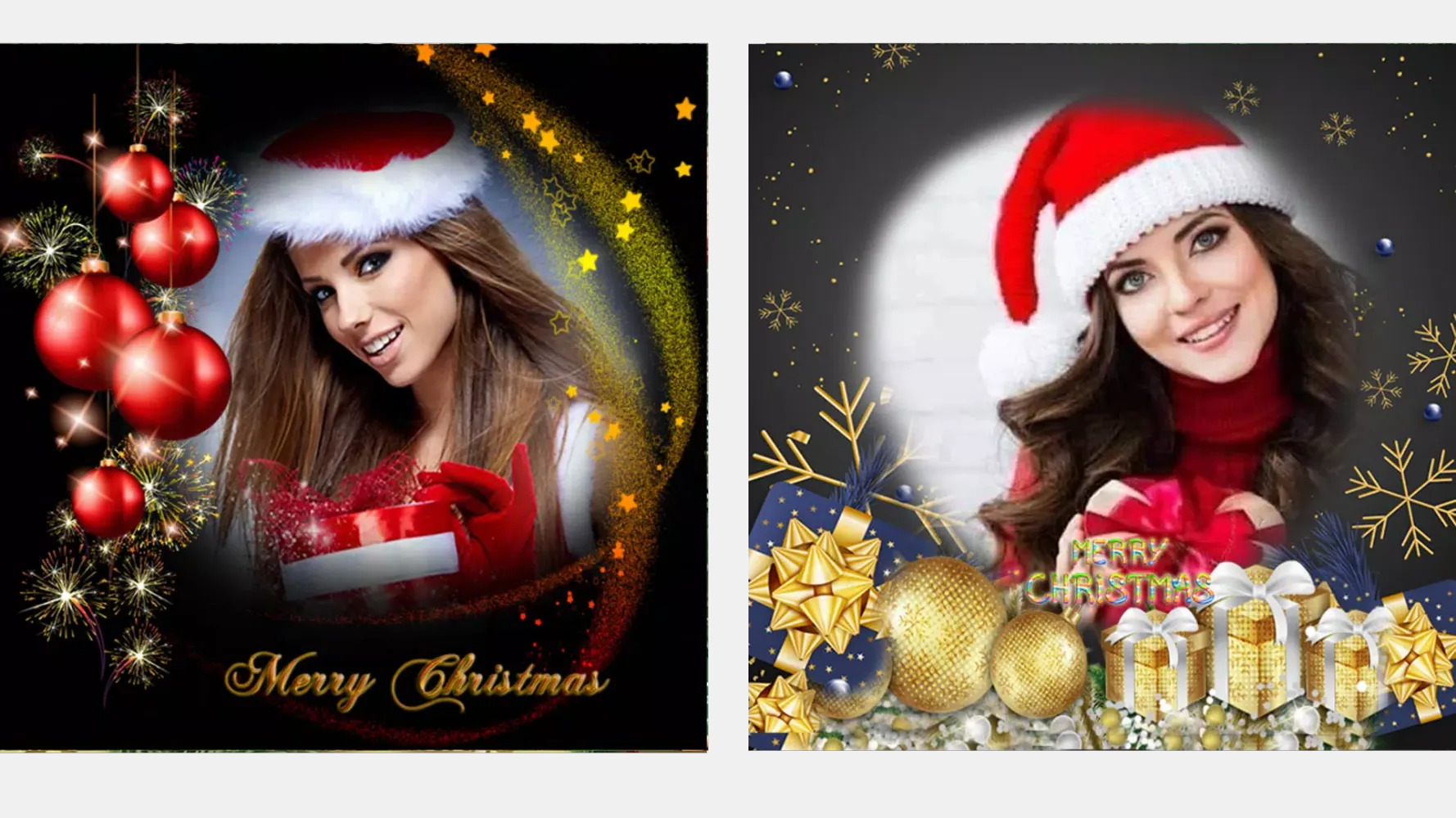 Christmas photo frame 2025 Screenshots